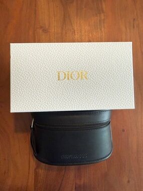 Christian Dior Sunglasses Case w/ Belt Pass